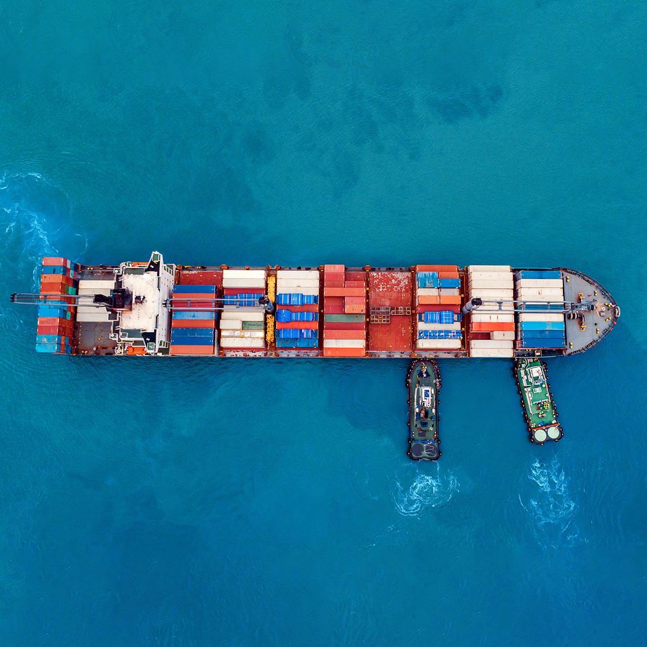 Servicios de transporte marítimo LCL directos | DSV México